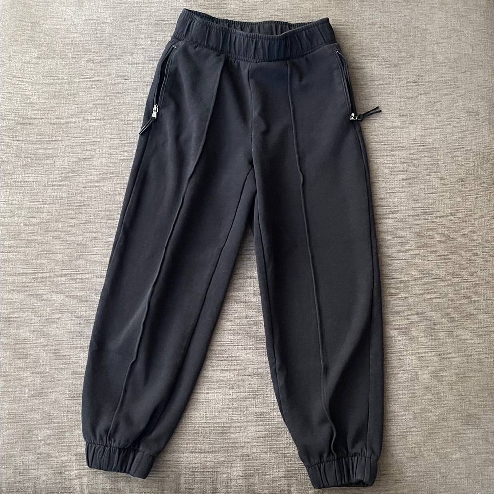 Old Navy Active Black High-Rise Joggers Size 8